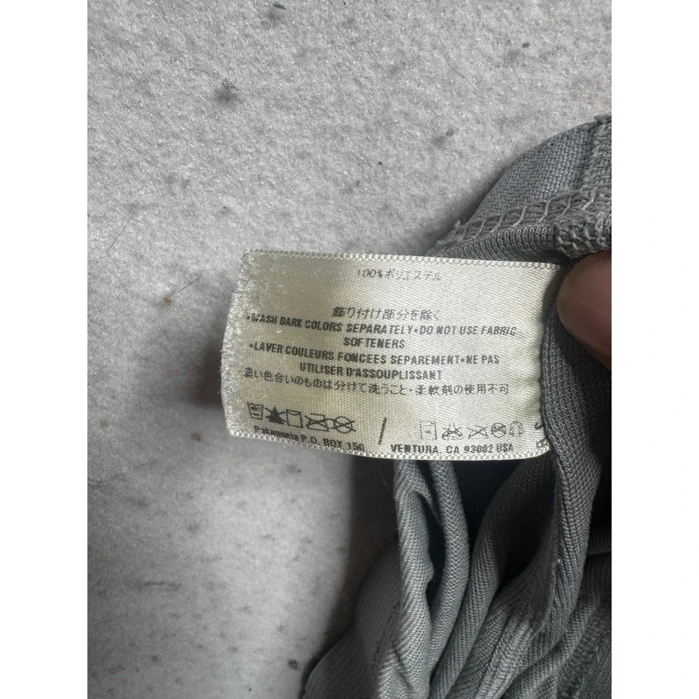 Patagonia Capilene Mens Large Gray Thermal Base Layer Pants 44692 Made in USA